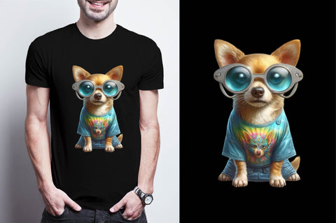 Dog T-shirt Sublimation Clipart Sublimation SVGArt 