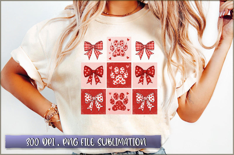 Dog Valentine Coquette Dog Mom PNG Sublimation Shetara Begum 