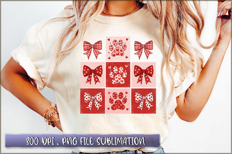 Dog Valentine Coquette Dog Mom PNG Sublimation Shetara Begum 