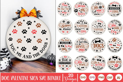 Dog Valentine Sign SVG Bundle, Dog SVG Bundle, Dog Valentine Sign SVG Designs, Valentine SVG Bundle, SVGs,Quotes and Sayings,Food & Drink,On Sale, Print & Cut SVG DesignPlante 503 