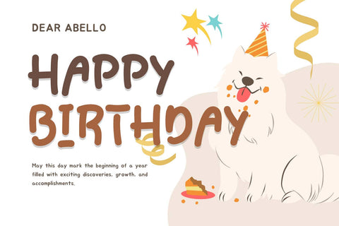 Doggy Chelow Font Prasetya Letter 