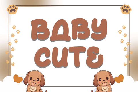 Doggy Pipom Font Prasetya Letter 