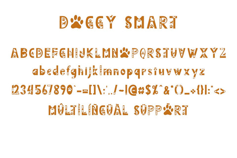Doggy Smart Font Prasetya Letter 