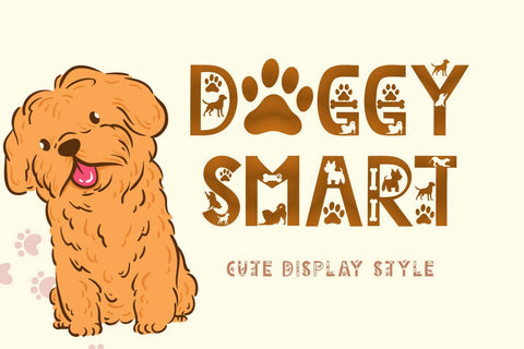 Doggy Smart Font Prasetya Letter 