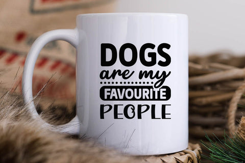 Dogs are my favourite people SVG Angelina750 