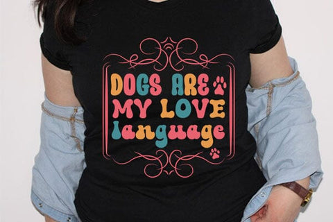 Dogs are my love language SVG Angelina750 