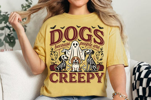 Dogs Because People Are Creepy PNG Designs Sublimation Shahin alam 
