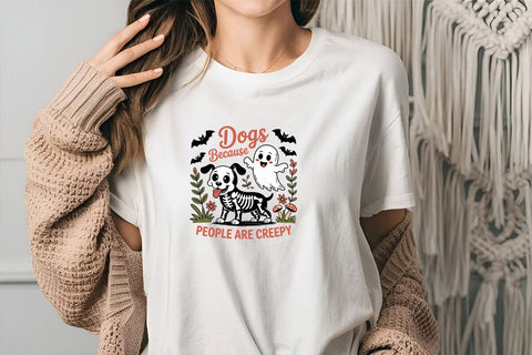 Dogs Because People Are Creepy SVG Angelina750 