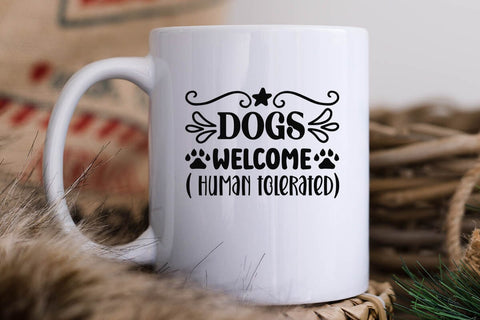 Dogs welcome ( human tolerated) SVG Angelina750 