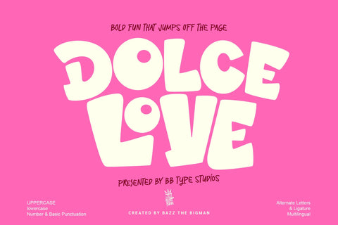 Dolce Love Font BB Digital Arts 