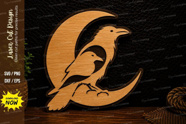 Dolphin Family Moon Laser Cut Svg Design SVG Regulrcrative 