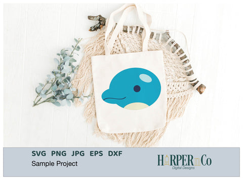 Dolphin SVG PNG Cut EPS File SVG HarperNCo 