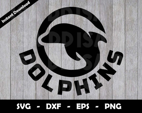 Dolphins SVG Cut File, Dolphins logo SVG Design, Dolphins Football Mascot, T-Shirt Sublimation Design Png SVG Arthur Arellano 