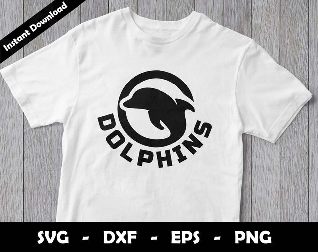 Dolphins SVG Cut File, Dolphins logo SVG Design, Dolphins Football Mascot, T-Shirt Sublimation Design Png SVG Arthur Arellano 
