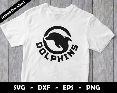 Dolphins SVG Cut File, Dolphins logo SVG Design, Dolphins Football Mascot, T-Shirt Sublimation Design Png SVG Arthur Arellano 