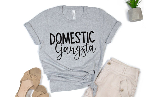 Domestic Gangsta, Mothers Day SVG Cut File SVG CraftLabSVG 