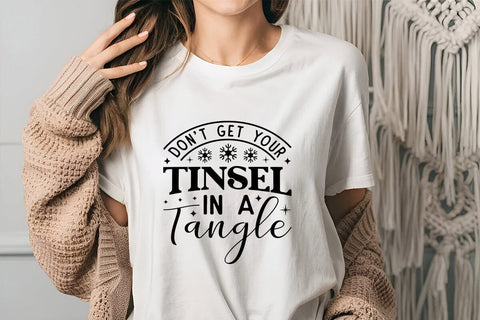 Don t Get Your Tinsel In A Tangle SVG Angelina750 