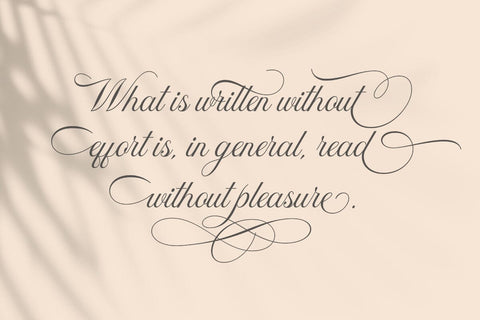 Donaparte Font Slex Creative 