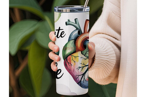 Donate Life 20oz Tumbler Design Sublimation DesignSVG 