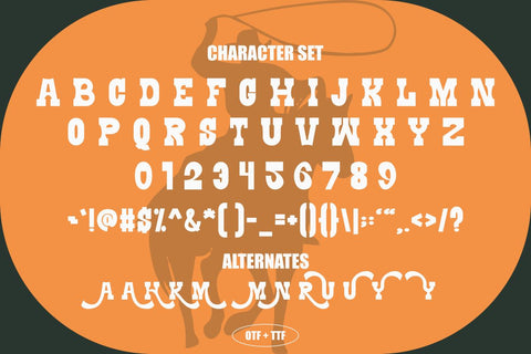 Donkey - Western Slab Serif Font Masyafi Studio 