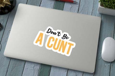 dont be a cunt SVG Angelina750 