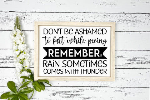 Dont be ashamed to fart while peeing svg design SVG Regulrcrative 
