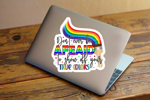 Dont ever be Sticker Design Sublimation Regulrcrative 