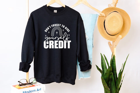 Don't Forget to Give Yourself Credit, Self Love SVG SVG CraftLabSVG 