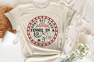 Dont get your tinsel in a SVG Angelina750 