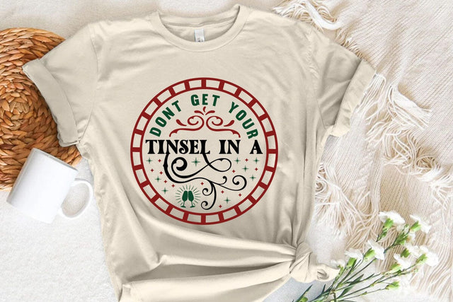 Dont get your tinsel in a SVG Angelina750 