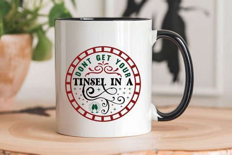 Dont get your tinsel in a SVG Angelina750 