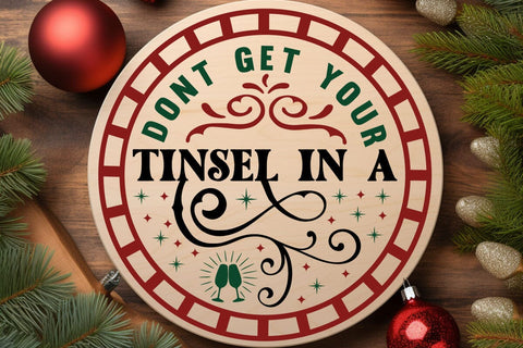 Dont get your tinsel in a SVG Angelina750 