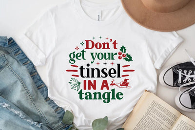 Dont get your tinsel in a tangle SVG Angelina750 