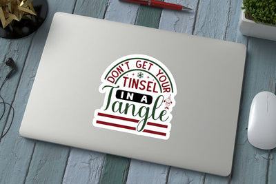 Dont get your tinsel in a tangle SVG Angelina750 
