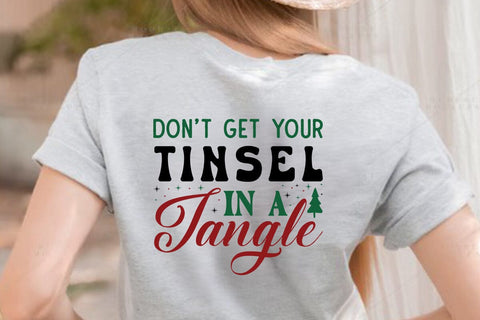 Dont Get Your Tinsel In A Tangle SVG Angelina750 