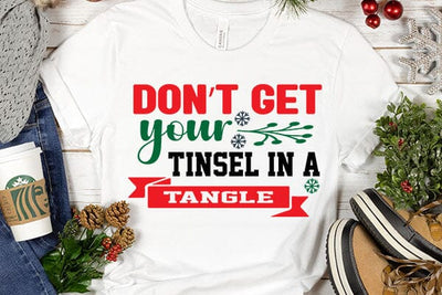 Dont get your tinsel in a tangle SVG Angelina750 
