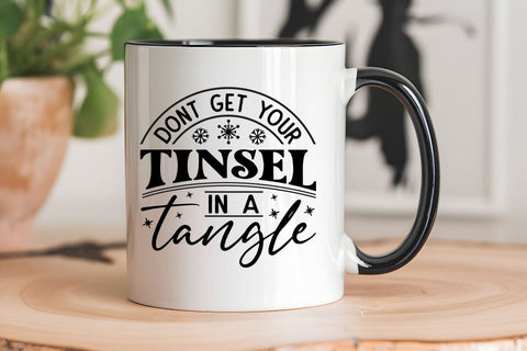 Dont get your tinsel in a tangle SVG Angelina750 