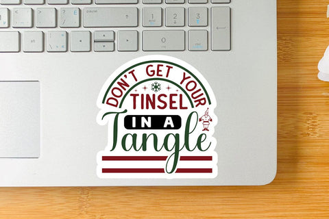 Dont get your tinsel in a tangle SVG Angelina750 