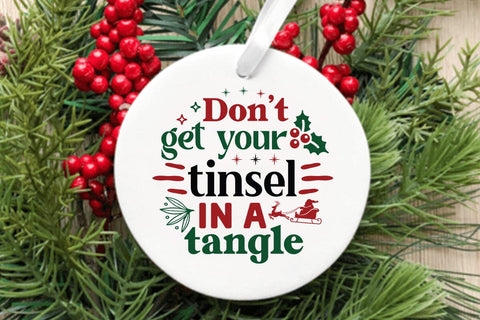 Dont get your tinsel in a tangle SVG Angelina750 
