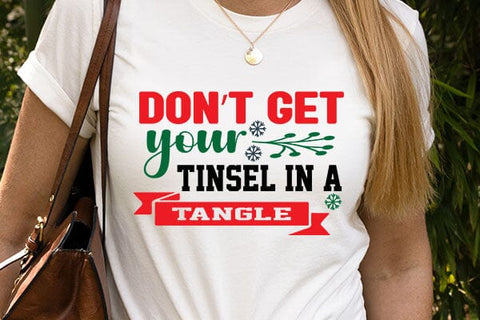 Dont get your tinsel in a tangle SVG Angelina750 