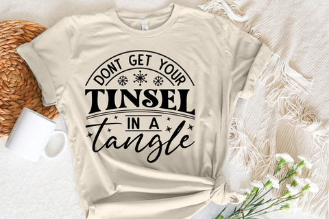 Dont get your tinsel in a tangle SVG Angelina750 