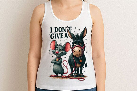 Don’t Give a Funny Donkey PNG SVG BillahCrafts 