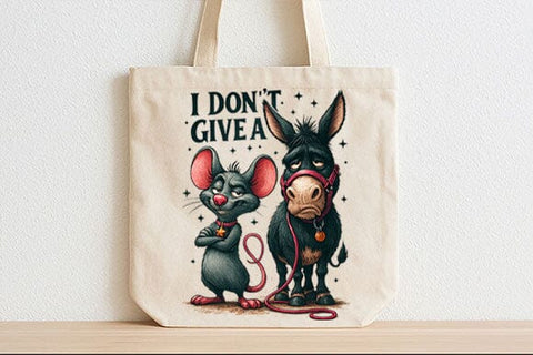 Don’t Give a Funny Donkey PNG SVG BillahCrafts 