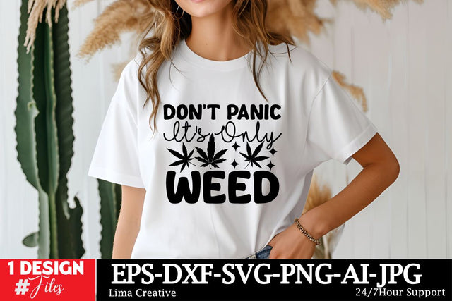Dont Pinic It’s Only Weed SVG Cut File SVG Insomnia Std 