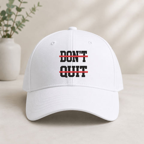 Don’t Quit Machine Embroidery Design – Motivational Quote Embroidery File Embroidery/Applique DESIGNS PatternFeed8 