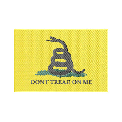 Don't Tread on Me Embroidery Designs - Gadsden Flag Embroidery, Patriotic Snake Embroidery, Instant Digital Download Embroidery/Applique DESIGNS HappyDesignStudio 