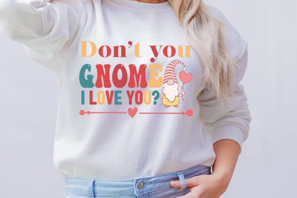 Dont you gnome i love you SVG Angelina750 