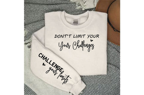 Dont’t Limit Your Challenges, Sleeve SVG Bundle, Sleeve svg, SVG Quotes SVG farhad farhad 