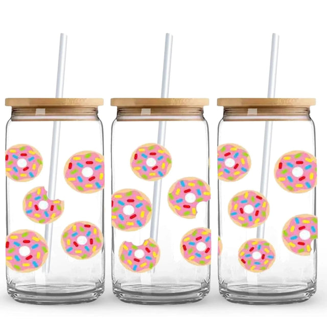 Donut Bites 9.7 x 4.3 UV Wrap (Cup NOT Included) Physical DIY Craft Warehouse 