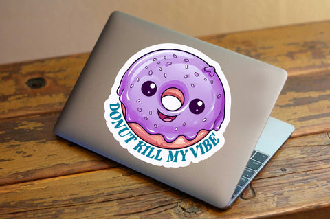 Donut kill my Sticker Design Sublimation Regulrcrative 